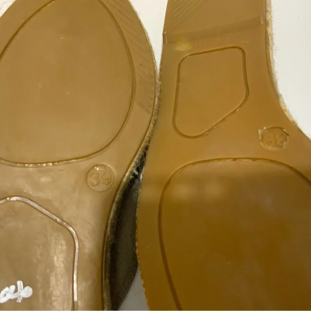 Pimaz Tan  Espadrille Mules size 39
